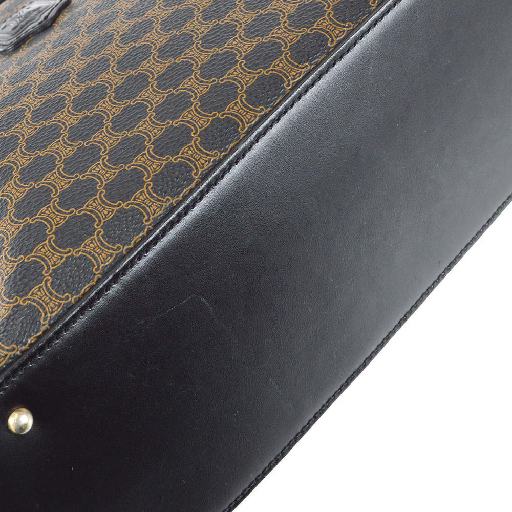 CELINE Macadam Handbag Black 180521 - Picture 6 of 10